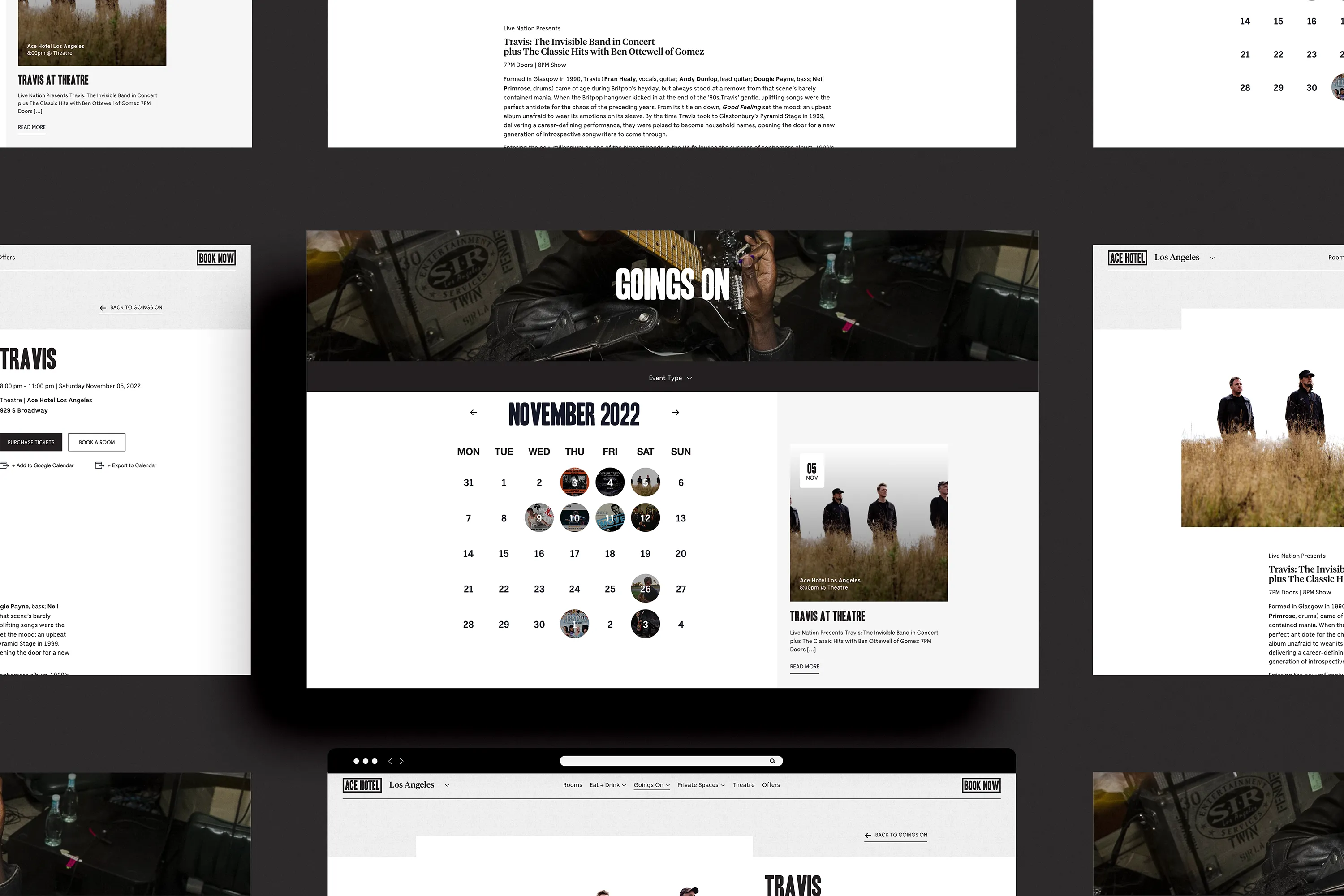 Ace Hotel events page