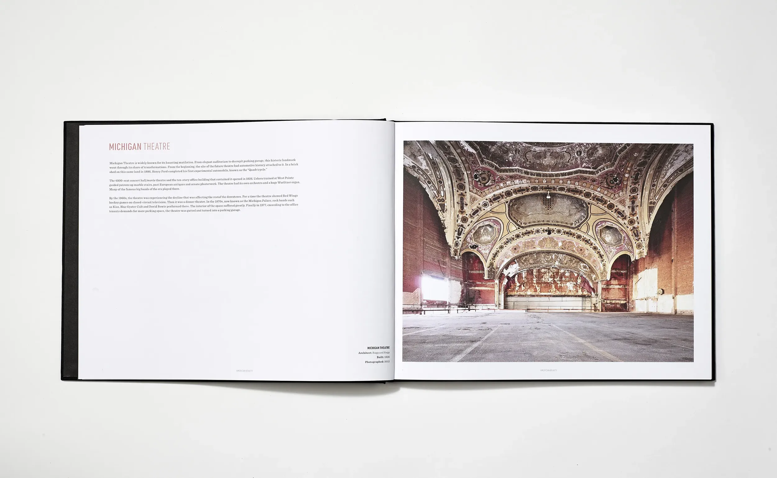 Michigan Theatre interior spread