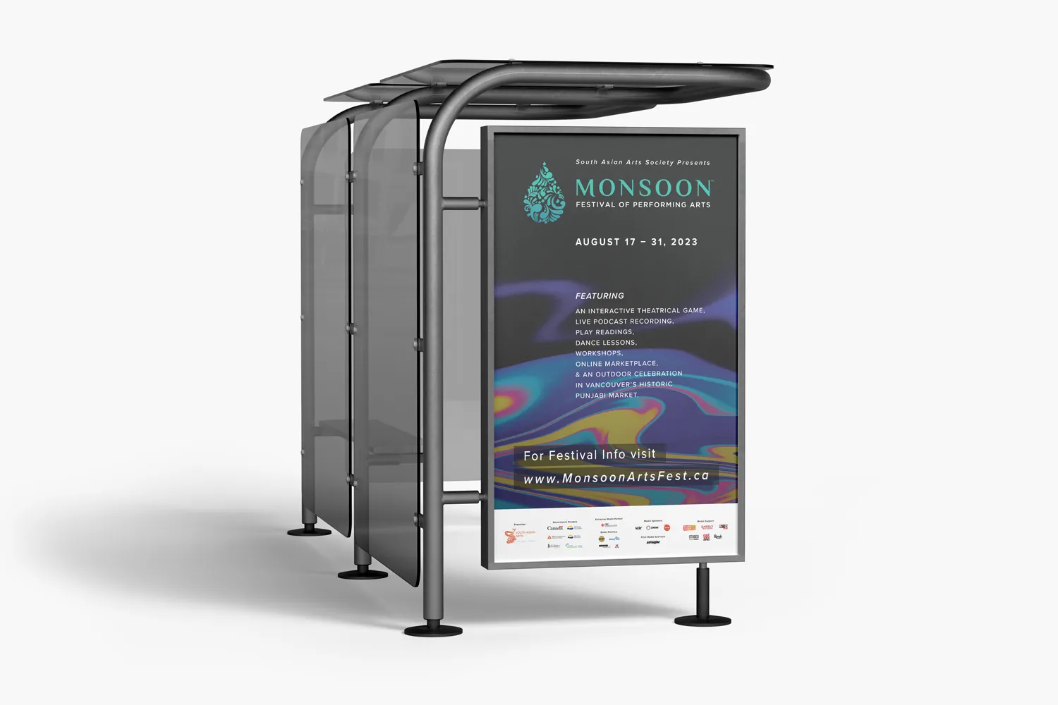 Monsoon transit poster