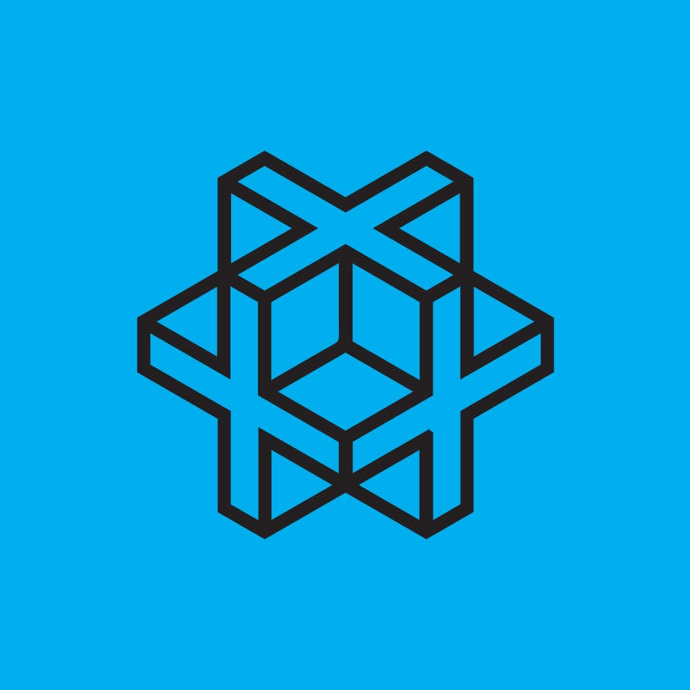 OHWG business card — blue