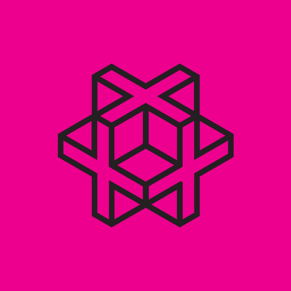 OHWG business card — pink