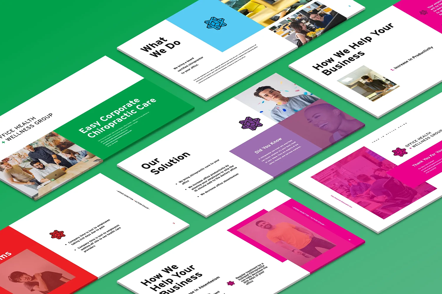 OHWG presentation spreads
