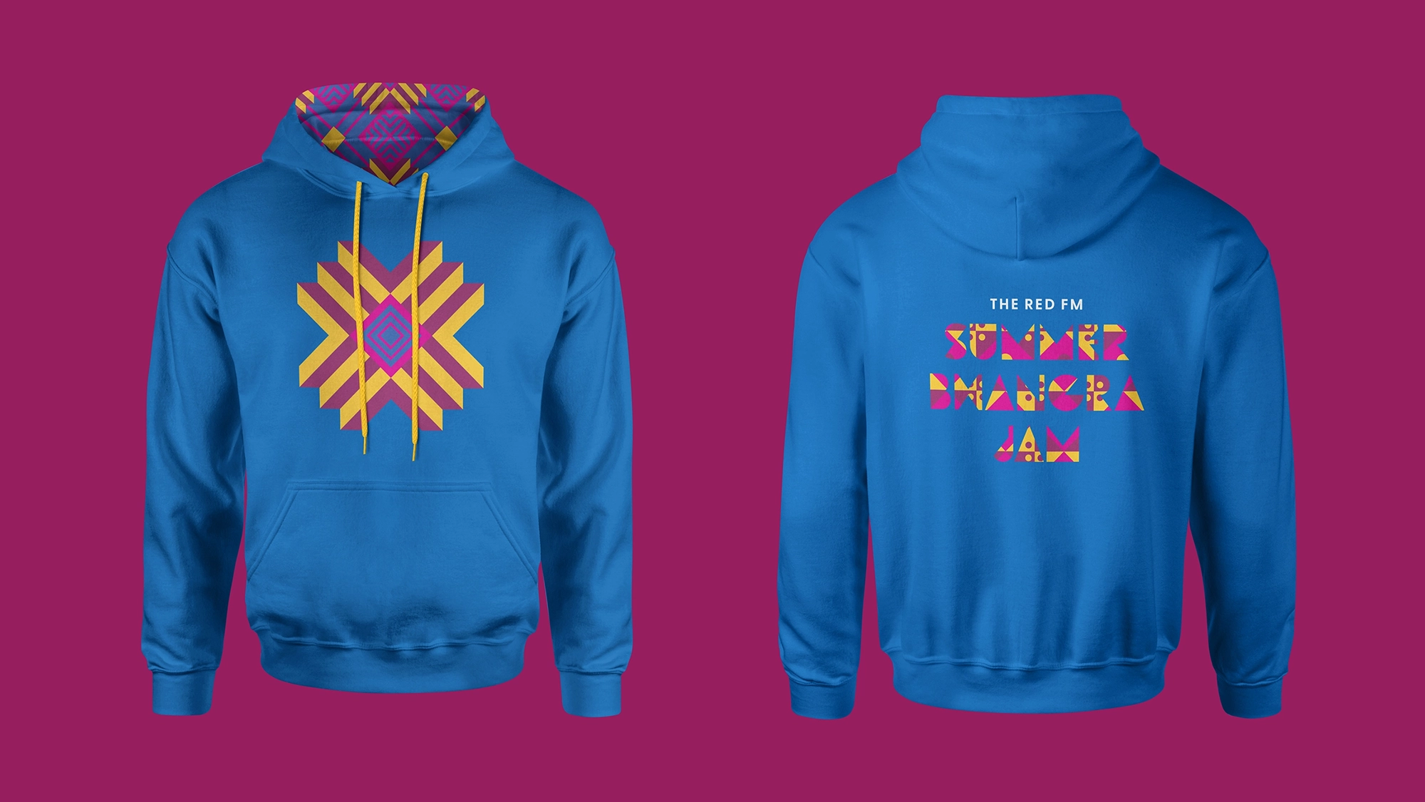 Pattern hoodie