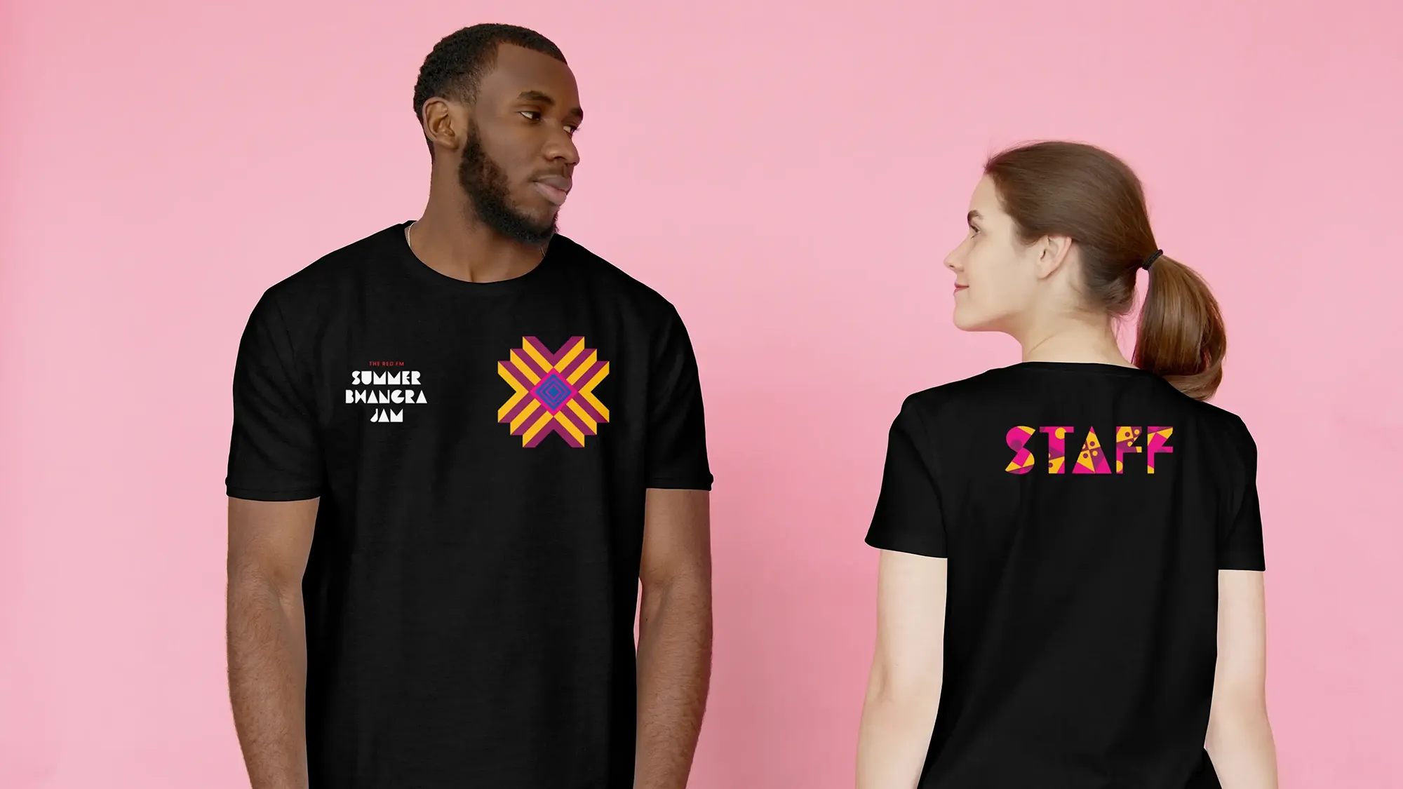 Branded staff shirt