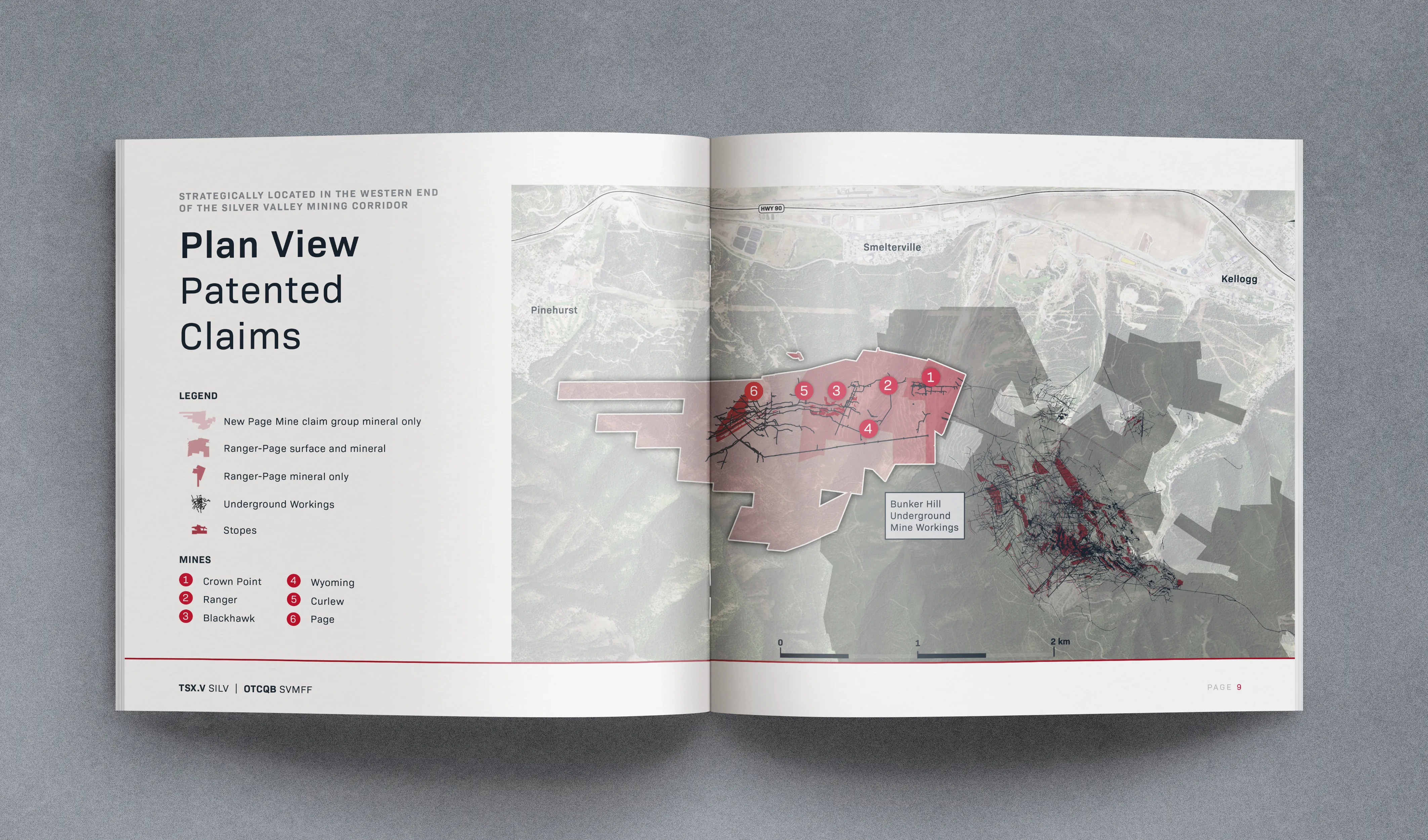 Silver Valley Metals patented claims spread
