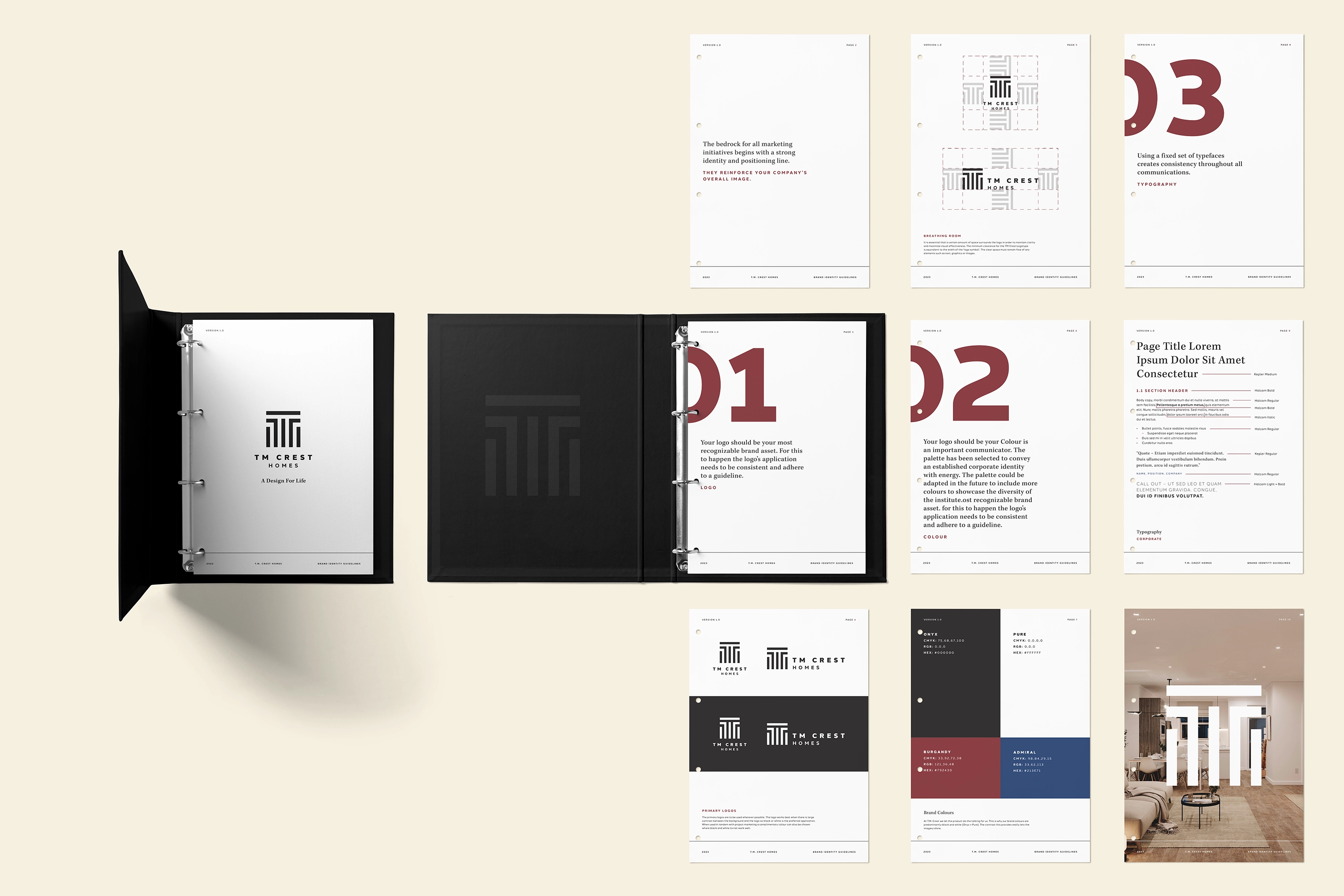 T.M. Crest brand guidelines