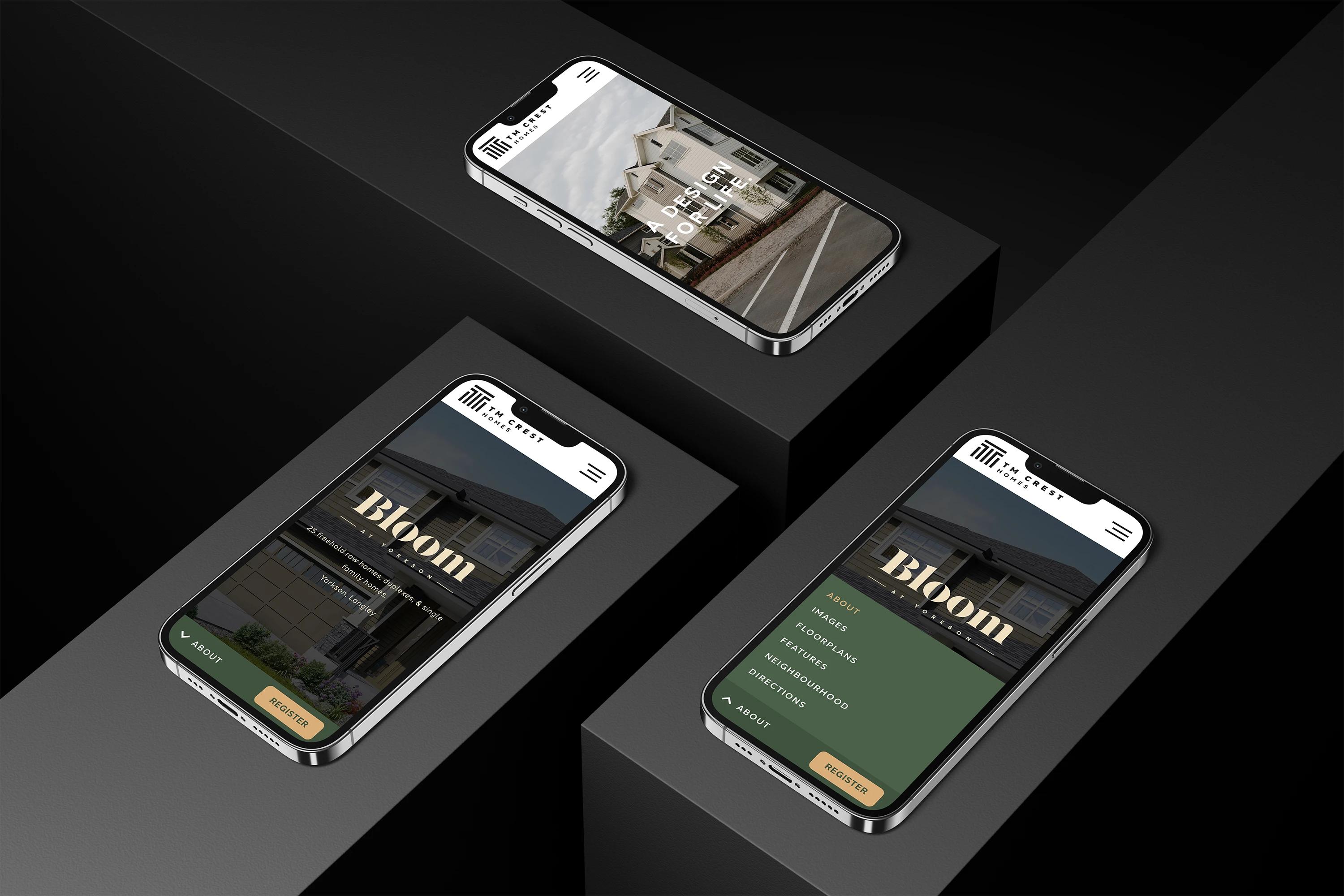 Responsive community website