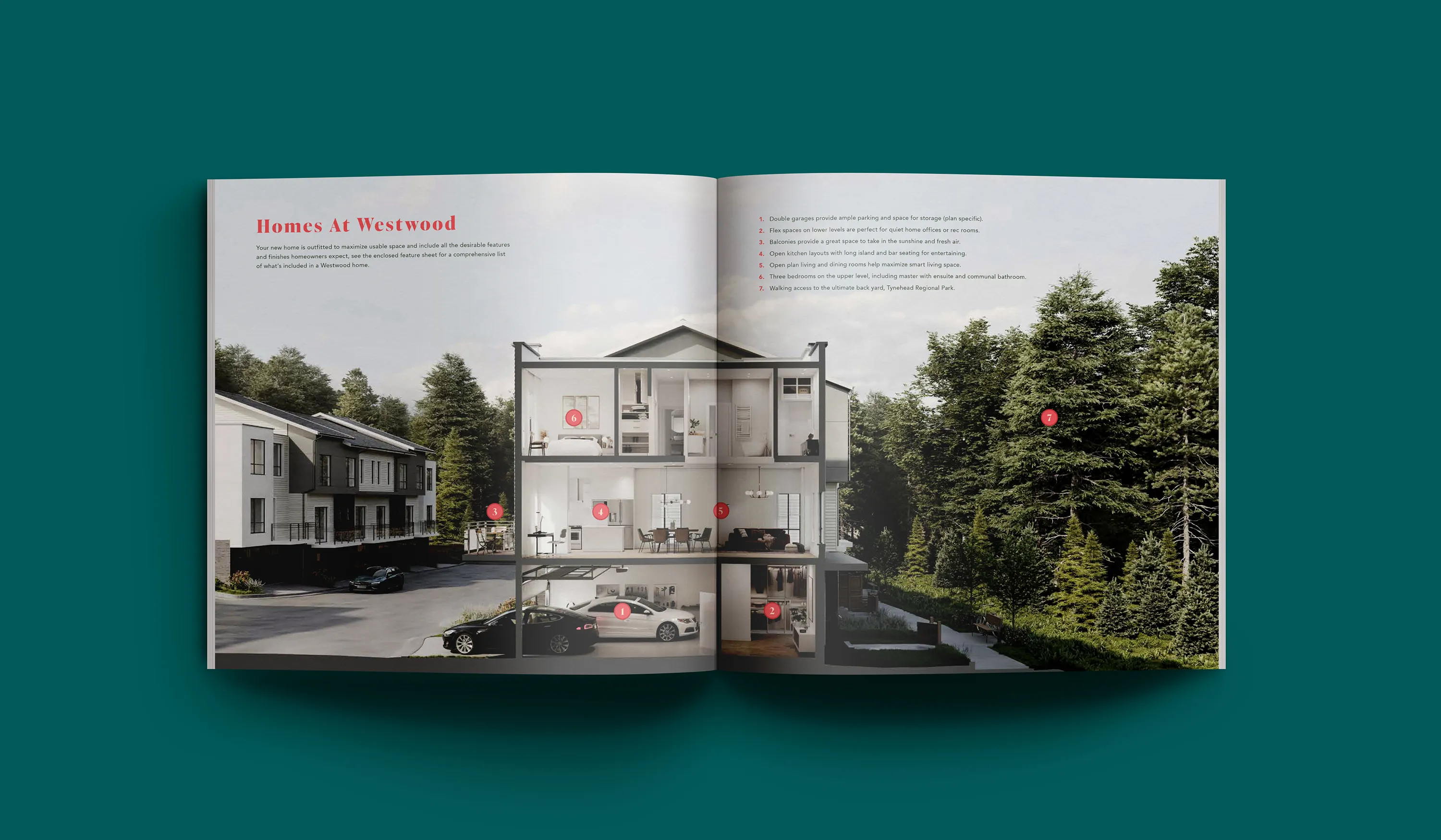 Westwood brochure inner spread