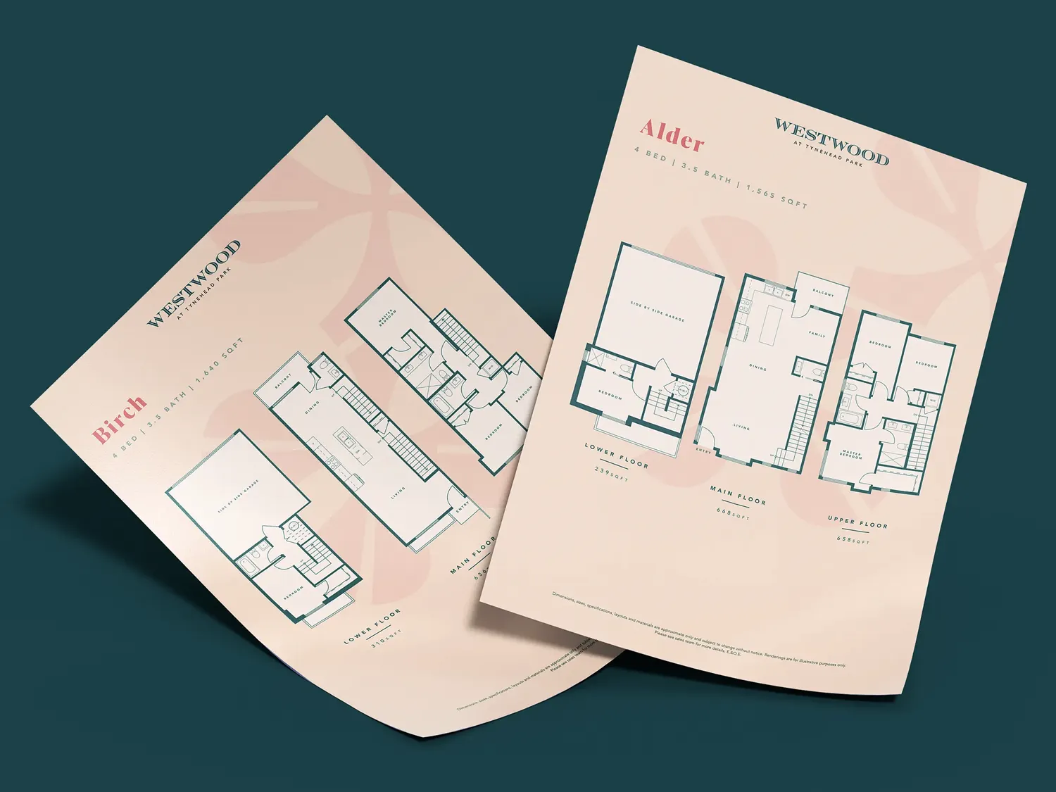 Westwood floor plans