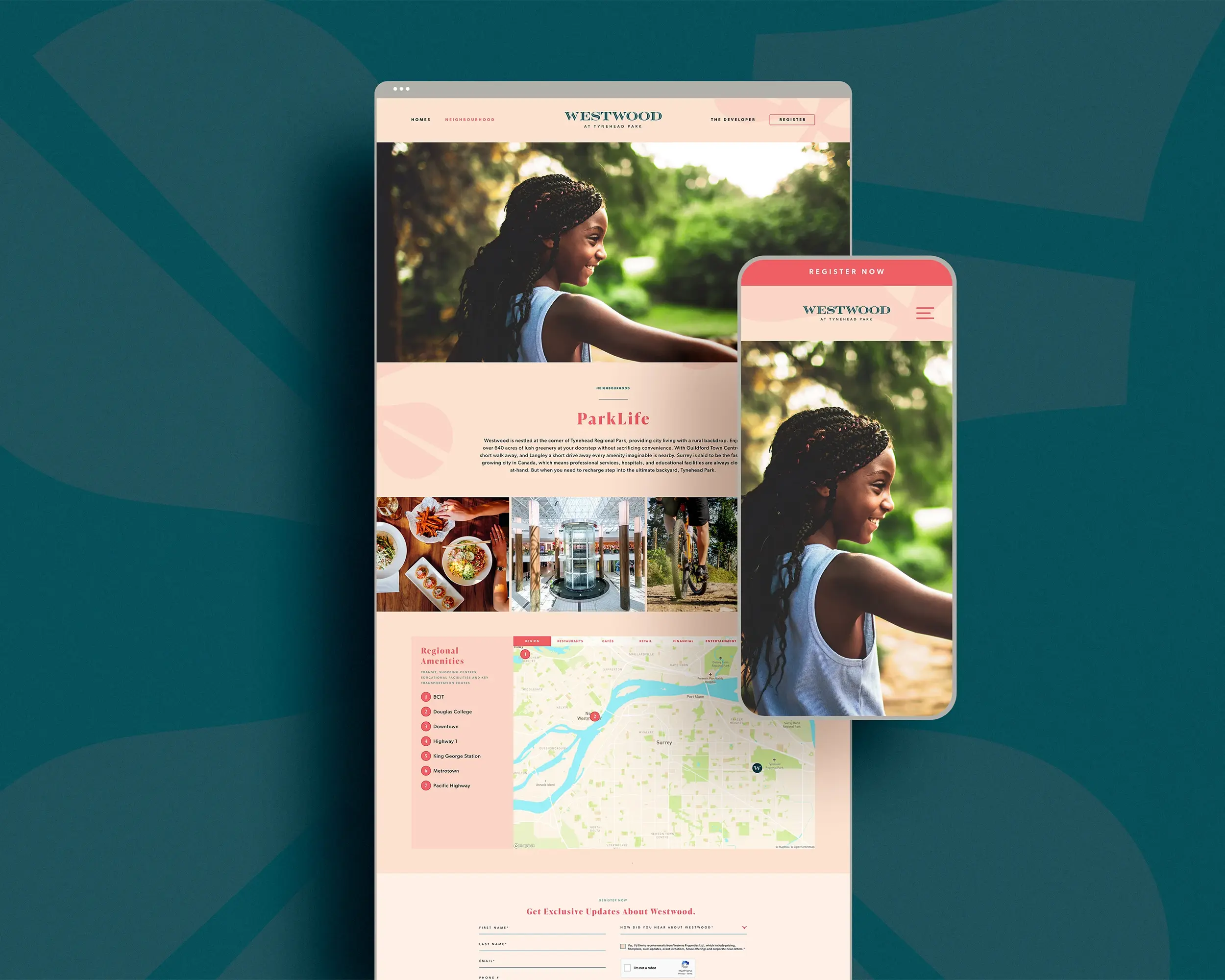 Westwood neighbourhood website
